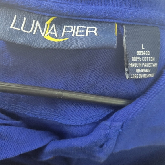 Luna Pier Mens Polo Shirt - Picture 4 of 4